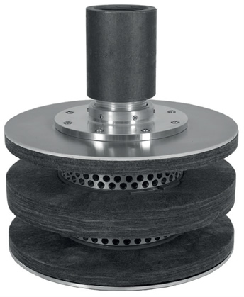 Tłumik redukujący hałas podczas gaszenia gazem Inergen